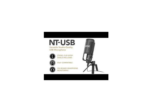 Røde NT-USB USB-mikrofon for studio 