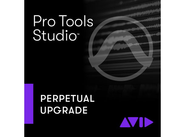 AVID Pro Tools STUDIO Perpetual UPGRADE 1 års Fornyelse for PT12 eller nyere 