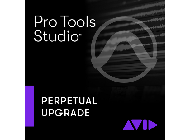 AVID Pro Tools STUDIO Perpetual UPGRADE 1 års Fornyelse for PT12 eller nyere