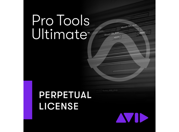 AVID Pro Tools ULTIMATE NEW Perpetual Fullversjon lisen m/1 års Plan-uten iLok 