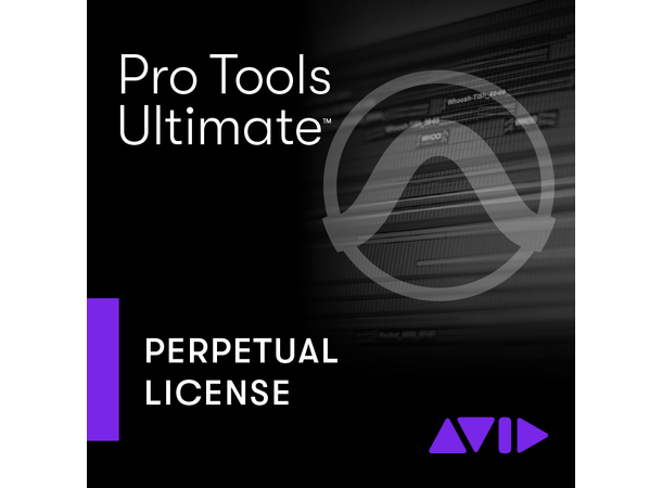 AVID Pro Tools ULTIMATE NEW Perpetual Fullversjon lisen m/1 års Plan-uten iLok