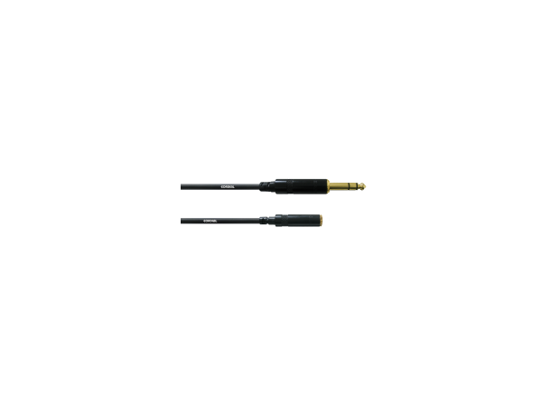 Cordial minijack hun - st.jack- 0,15m 6,3mm stereo Jack/3,5mm stereo hun 0,15m 