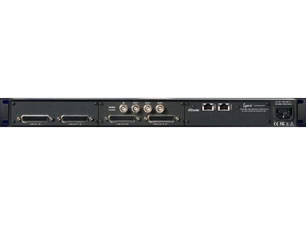 Lynx Aurora(n) 8 Dante 8 pre 8-channel 24-bit/192 kHz Analog I/O 