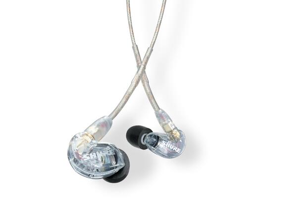 Shure SE215 PRO Earphones EAC64 - CLEAR Isolating, clear 