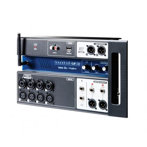 Soundcraft Ui-12 12 kanalers digital lydmikser, 8 mik-inn