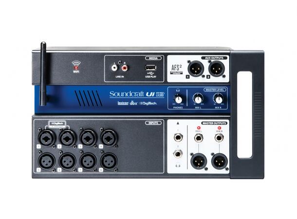 Soundcraft Ui-12 12 kanalers digital lydmikser, 8 mik-inn 