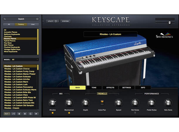 Spectrasonics Keyscape - fullversjon Virtuelt instrument