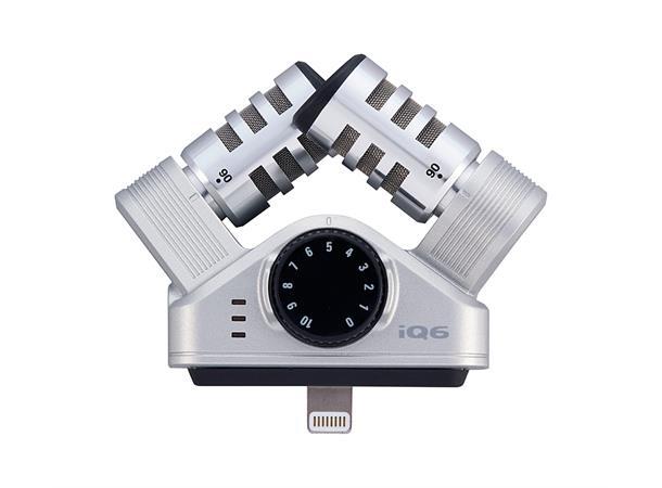 Zoom iQ-6 Accessory Zoom H6 recorder Zoom iQ-6 X/Y-mikrofon for iPhone, iPad 