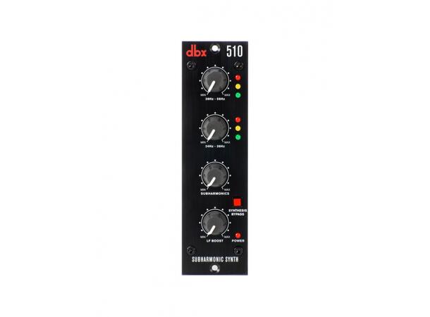 dbx 510  | Subharmonisk synth Subharmonisk synth til 500-serien