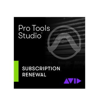 AVID Pro Tools STUDIO Leiefornyelse 1 år Annual Paid Subscription - RENEWAL