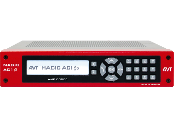 AVT MAGIC AC1 Go Audio Codec Stereo AES67-DANTE-RAVENNA-LIVEW 