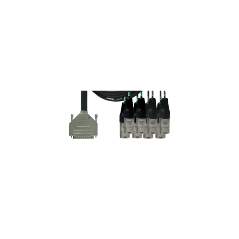 Cordial DB25-XLR-M kabel M-M 1,5m Multikabel DB 25 tascam pin-out- XLR Han