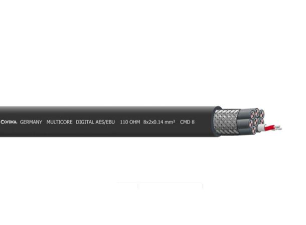 Cordial DB25-XLR-M kabel M-M 1,5m Multikabel DB 25 tascam pin-out- XLR Han 