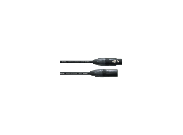 Cordial Select XLR kabel F-M  6,0m Balansert kabel, NEUTRIK-plugg 