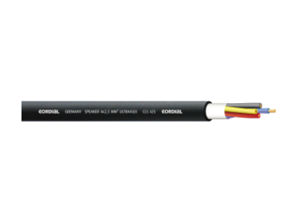 Cordial m kabel høyttaler CLS 425 Høyttalerkabel fra trommel 4x 2,5mm2