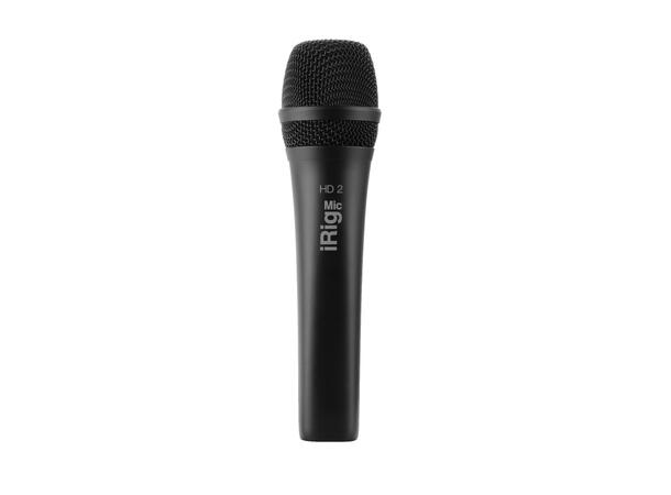 IK Multimedia IRig Mic HD 2 - Mikrofon Håndholdt USB - Mic for iPhone, iPad