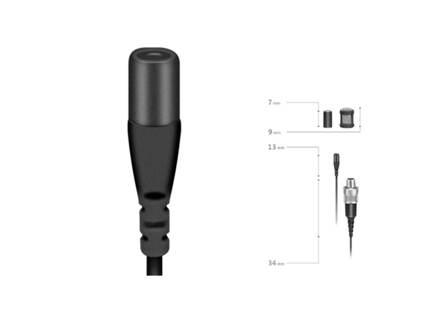 SENNHEISER MKE 1-5 omnidirectional, open end, 4m long, anth 