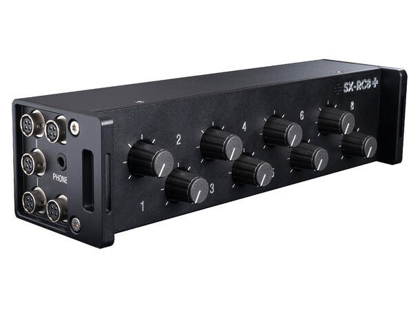 SONOSAX SX-RC8+ Knob panel for SX4+ Rotary fader extension for SX-R4+ 