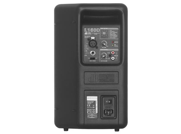 dB Technologies MINIBOX L160D Aktiv høyttaler 2x 5" + 1" coax 