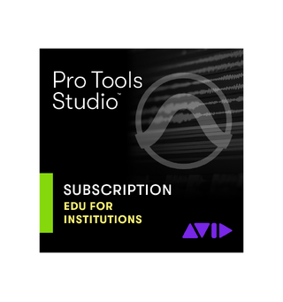 AVID Pro Tools STUDIO Ny leie 1 år SKOLE 1 års abonnement for skoler. Uten iLok