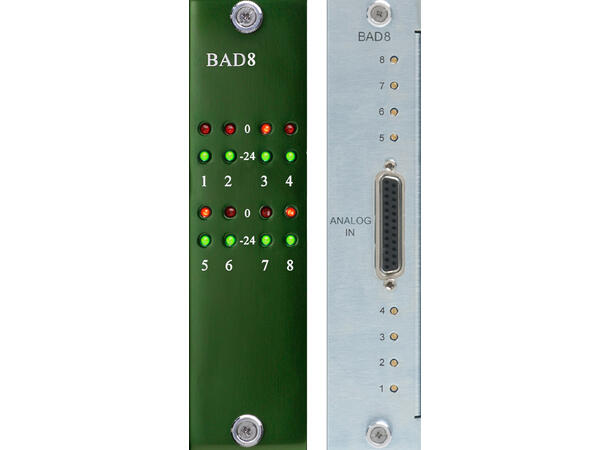 Burl Audio B80-BAD8 AD konverter kort 8 x AD konverter opsjon, D-Sub 