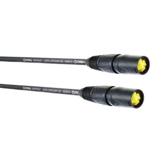 Cordial CAT5 kabel ETHERCON M-M 10m PEAK, fleksibel med flettet skjerm