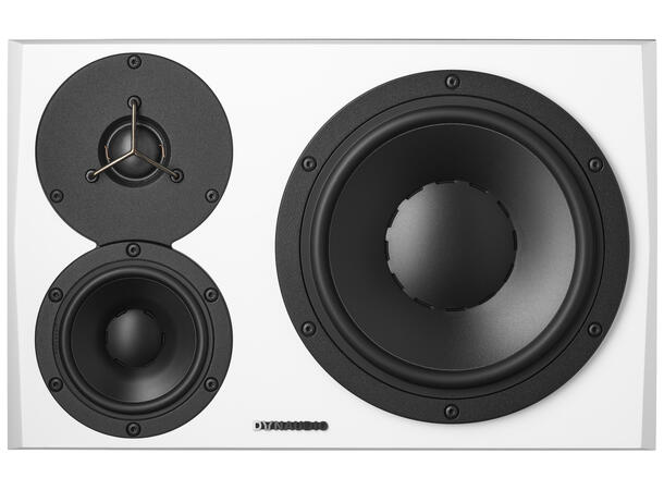 Dynaudio Pro LYD 48 hvit - (2 stk, L+R) 32Hz-21kHz, 2x50W H/MF + 80W LF Class-D 