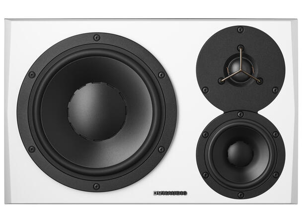 Dynaudio Pro LYD 48 hvit - (2 stk, L+R) 32Hz-21kHz, 2x50W H/MF + 80W LF Class-D 