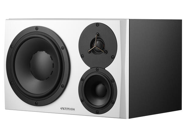 Dynaudio Pro LYD 48 hvit - (2 stk, L+R) 32Hz-21kHz, 2x50W H/MF + 80W LF Class-D 