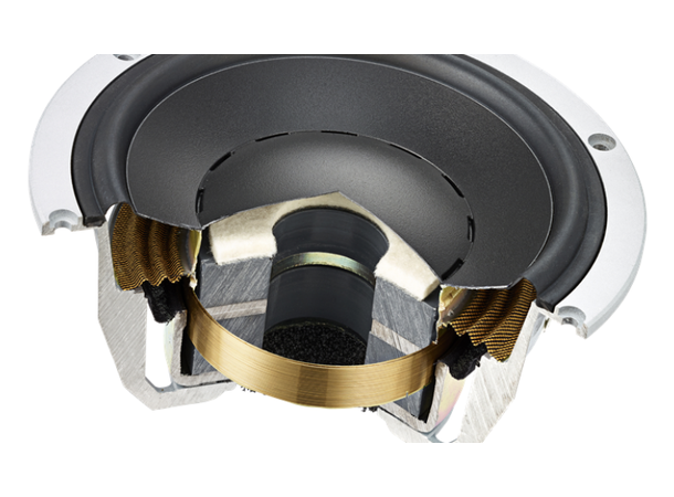Dynaudio Pro LYD 7 - hvit 45Hz-22kHz, 50W+50W Class-D 