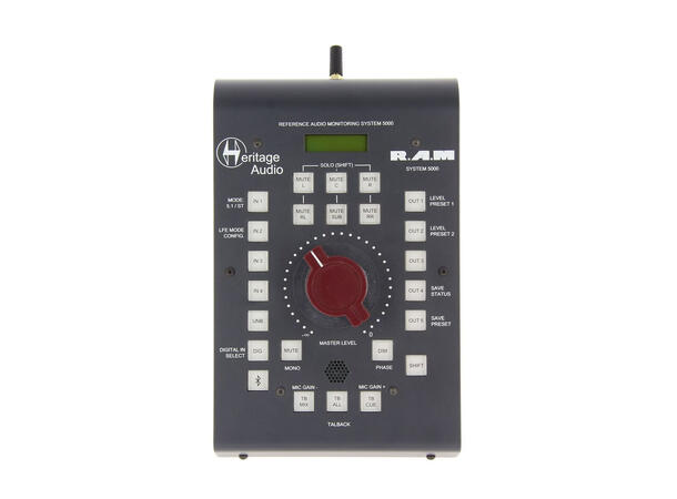 Heritage Audio RAM5000 1 x5.1/ 5x Stereo Monitor Controller suround, Bluetooth, 