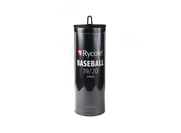 RYCOTE Baseball 19/20 Svart 3-Pack This ingenious little 3” windscree