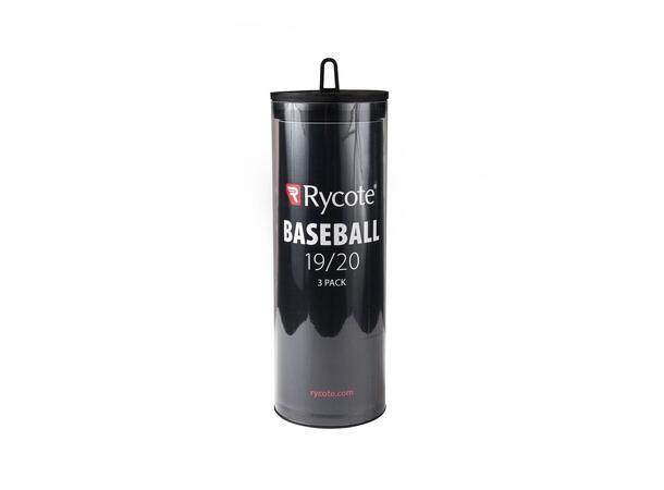 RYCOTE Baseball 19/20 Svart 3-Pack This ingenious little 3” windscree 