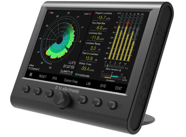 TC electronic Clarity M Meter 5.1 ITU BS.1770-4,ATSC A/85,EBU R128,TR-B32