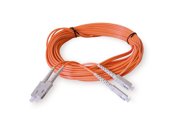 ALVA MADI Optical Cable, Duplex, 50m 2 x SC-Plug to 2 x SC-Plug 