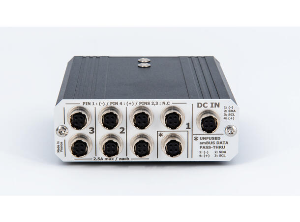 Audioroot BG-DU-REG Power distributor Any battery ranging from 11 to 18 V 