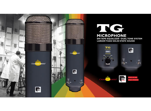 Chandler TG MICROPHONE Mikrofon m/ EMI Tape EQ, Abbey Road 