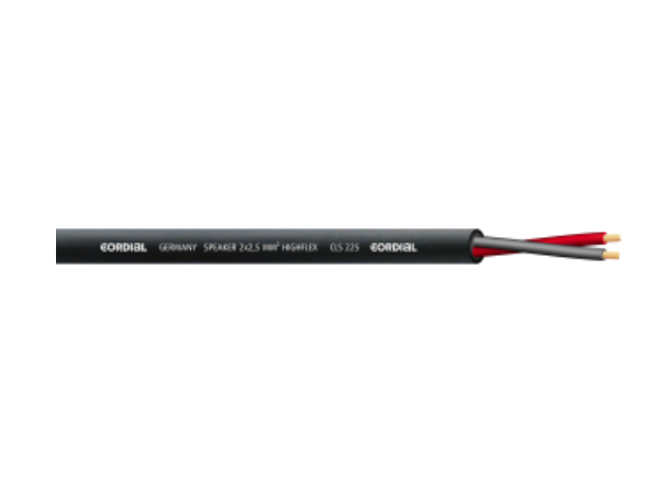 Cordial m kabel høyttaler CLS 260 Høyttalerkabel fra trommel 2 x 6 mm2 