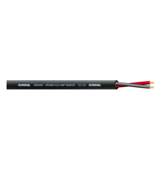 Cordial m kabel høyttaler CLS 260 Høyttalerkabel fra trommel 2 x 6 mm2