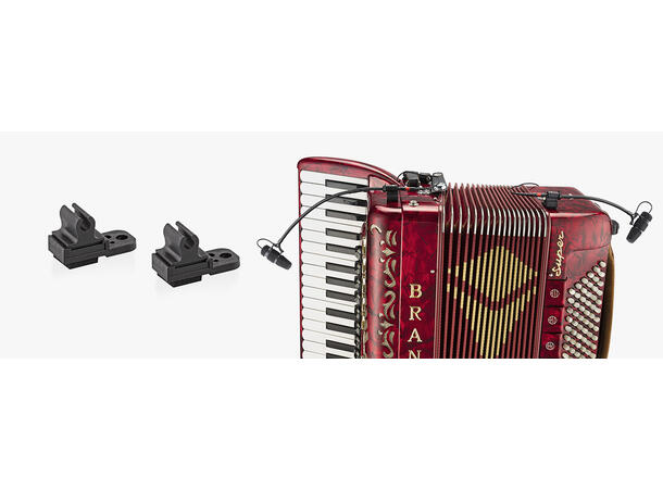 DPA AC4099 Clip for Accordion Instrument Microphone Clip, Black 