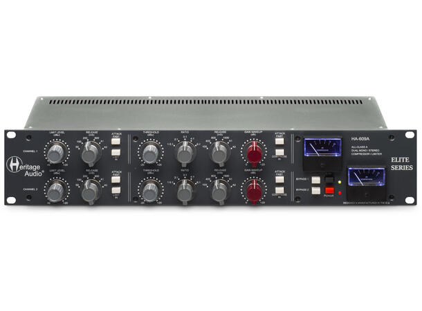 Heritage Audio 609A Elite Compressor Compressor limiter Stereo/Dual mono 
