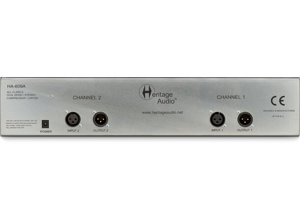 Heritage Audio 609A Elite Compressor Compressor limiter Stereo/Dual mono