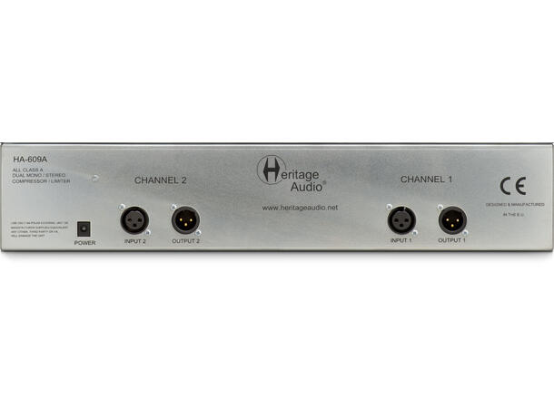 Heritage Audio 609A Elite Compressor Compressor limiter Stereo/Dual mono 