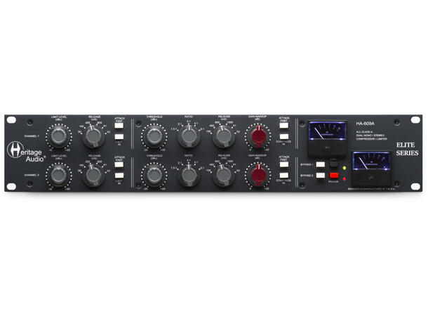 Heritage Audio 609A Elite Compressor Compressor limiter Stereo/Dual mono 