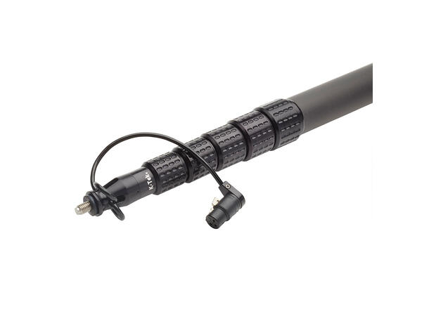 K-Tek KP12CCR Mighty Boom Pole Carbon 103 cm - 3.75 m coiled cable 