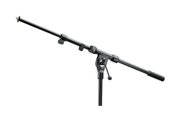 K&M 211 Mikrofonbom sort teleskop galge uten stand 
