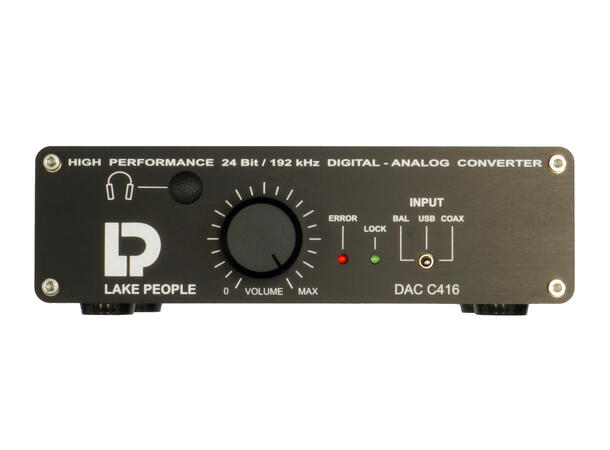 Lake People DAC C416 2-Channel D/A converter