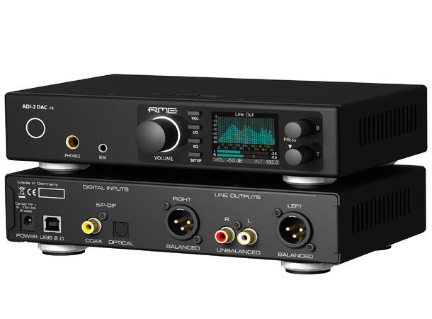 RME ADI-2 DAC UltraHifi DAC - B-stock Ultra-Fidelity PCM/DSD 768kHz DA