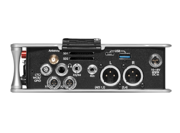 Sound Devices 833 Portable mixer-recorde 6 Mic/line preamps, 8 Channels, 12 Track