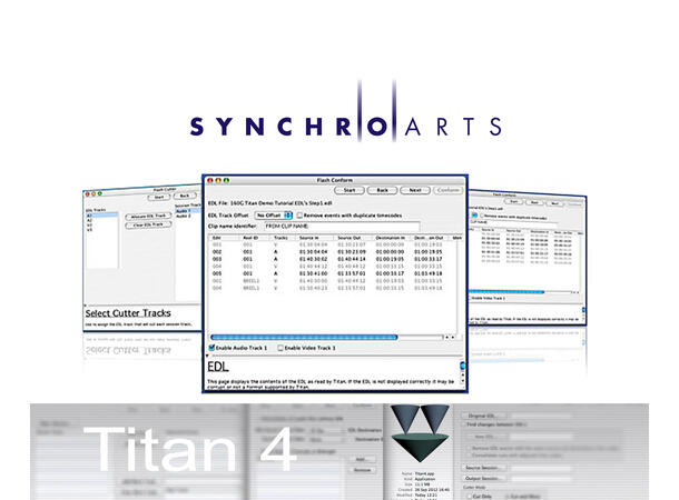 Synchro Arts Titan 4 - Ny lisens Flash Conform - Fix Sync - Flash Cutter
